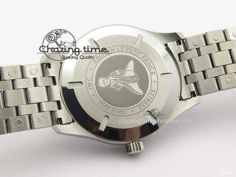 MIROTIME 0523 Compact Mark XVIII IW327001 SS Mk Maker Best Edition Black Dial On SS Bracelet A 7301
